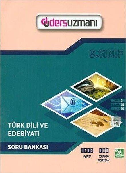 9.Sınıf Türk Dili ve Edebiyatı Soru Bankası | Ders Uzmanı Yayınları (İnce Kapak)  - Resim 1