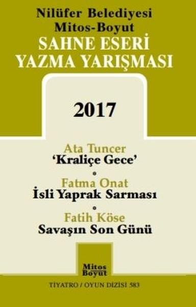Sahne Eseri Yazma Yarışması 2017 | Mitos Boyut Yayınları (İnce Kapak)  - Resim 1