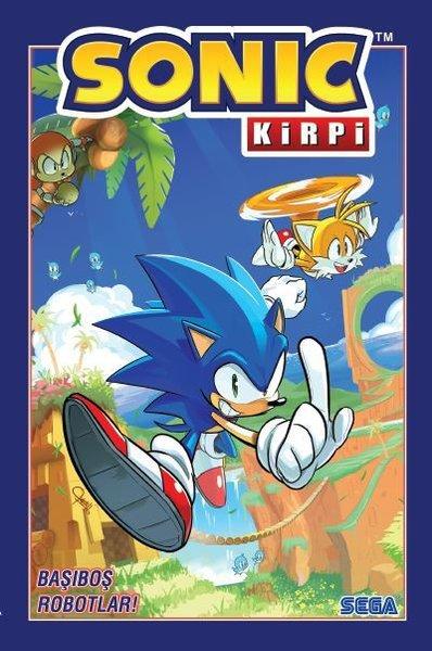 Sonic Kirpi Başıboş Robotlar | Presstij Kitap (İnce Kapak)  - Resim 1