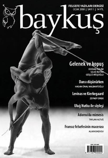 Baykuş Felsefe Yazıları Dergisi Sayı:1 (Ocak 2008) | Alef (İnce Kapak)  - Resim 1