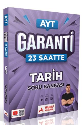 AYT Tarih 23 Saatte Soru Bankası | Paraf Akademi (Ciltsiz)  - Resim 1