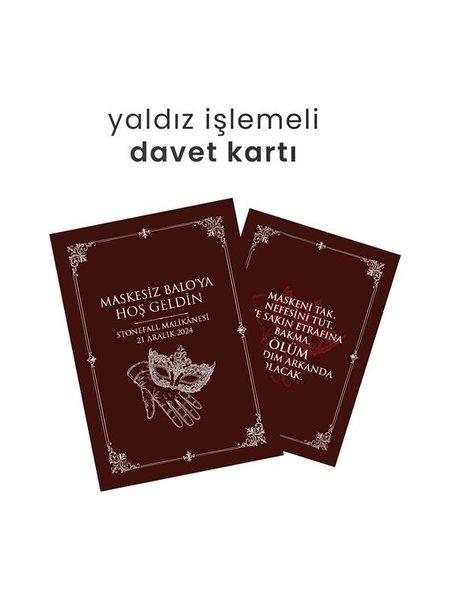 Maskesiz Balo 1-  Tek Kitaplık Kutu - Yan Boyamalı | Guardian Yayınları (Ciltli)  - Resim 5