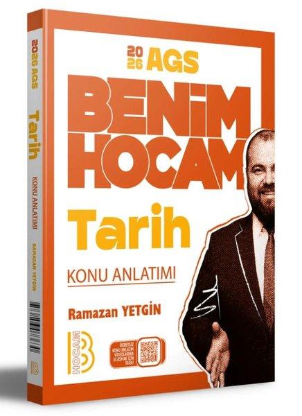 2026 AGS Tarih Konu Anlatımı | Benim Hocam Yayınları (İnce Kapak)  - Resim 1
