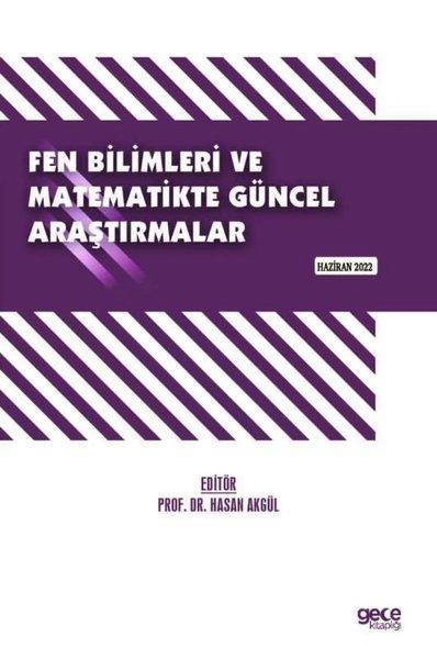 Fen Bilimleri ve Matematikte Güncel Araştırmalar - Haziran 2022 | Gece Kitaplığı (İnce Kapak)  - Resim 1