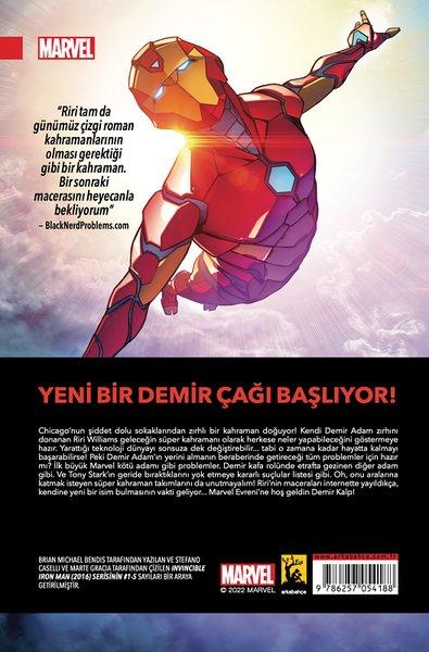 Yenilmez Demir Adam 1 DemirKalp - Iron Man | Arka Bahçe Yayıncılık (İnce Kapak)  - Resim 5