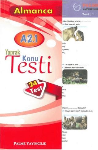 Almanca Yaprak Konu Testi