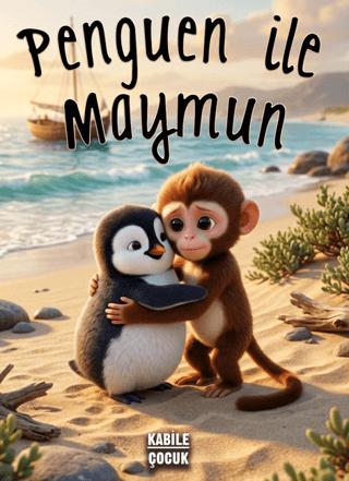 Penguen ile Maymun | Kabile Kitap (Ciltsiz)  - Resim 1