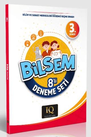 3. Sınıf Bilsem 8'li Deneme Seti
