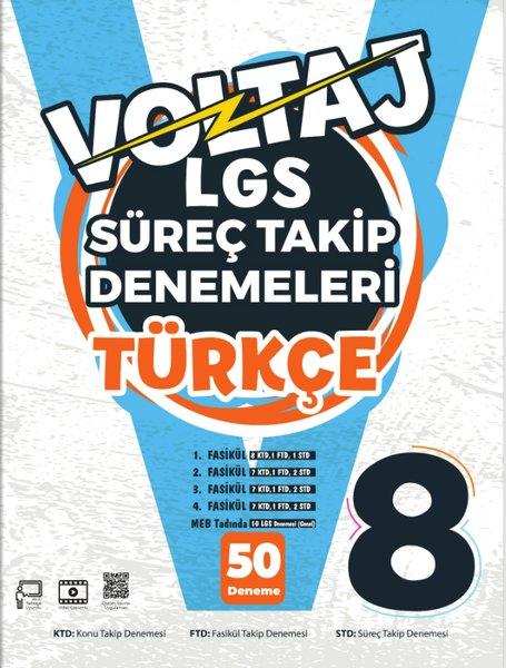 8.Sınıf Türkçe Voltaj LGS Süreç Takip Denemeleri | Berkay Yayıncılık (İnce Kapak)  - Resim 1