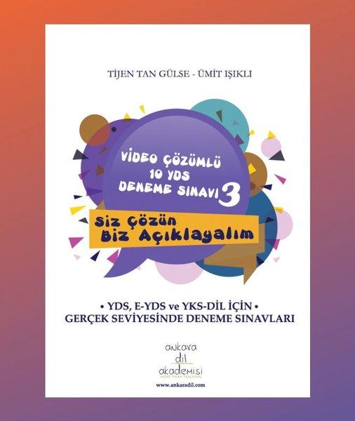 Video Çözümlü 10 YDS Deneme Sınavı-3