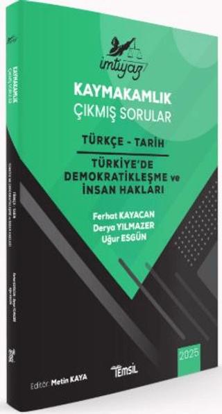 İmtiyaz Kaymakamlık Çıkmış Sorular Türkçe - Tarih - Türkiye'de Demokratikleşme ve İnsan Hakları | Temsil Kitap (Ciltsiz)  - Resim 1
