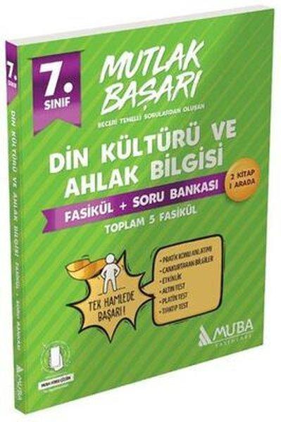 7. Sınıf Din Kültürü ve Ahlak Bilgisi Fasikül + Soru Bankası | Muba Yayınları (İnce Kapak)  - Resim 1