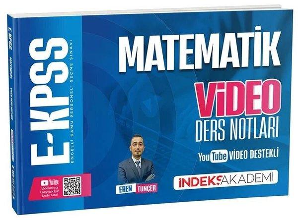 2026 EKPSS Matematik Video Ders Notları | İndeks Akademi (İnce Kapak)  - Resim 1