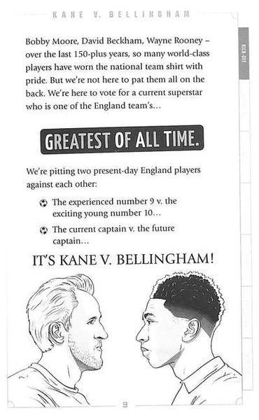 The Football GOAT: Kane v. Bellingham | Walker Books (İnce Kapak)  - Resim 2