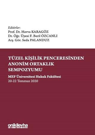 Tüzel Kişilik Penceresinden Anonim Ortaklık Sempozyumu | On İki Levha Yayınları (Ciltli)  - Resim 1