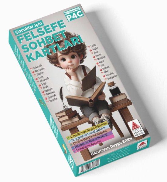 Çocuklar İçin Felsefe (P4C) Sohbet Kartları 6 + Yaş | Delta Kültür Yayınevi (İnce Kapak)  - Resim 1