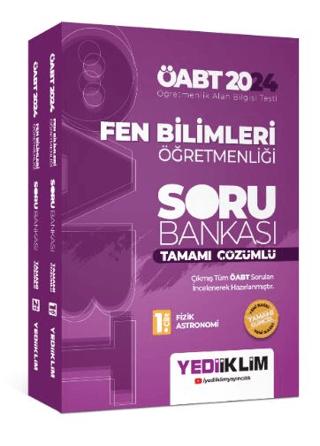 2024 ÖABT Fen Bilimleri Öğretmenliği Tamamı Çözümlü Soru Bankası 1. Cilt | Yediiklim Yayınları (Ciltsiz)  - Resim 1
