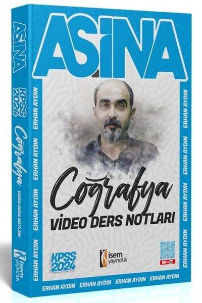 2024 KPSS Aşina Coğrafya Video Ders Notları | İSEM Yayıncılık (İnce Kapak)  - Resim 1