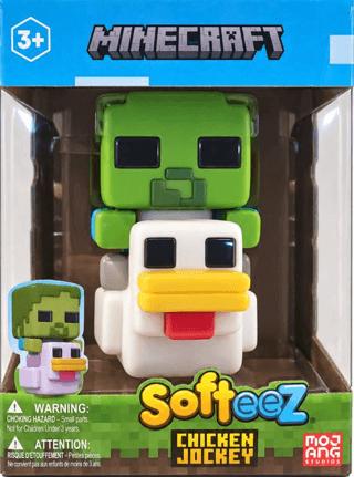 Minecraft Softeez Chicken Jockey | Beta Oyuncak - Resim 1