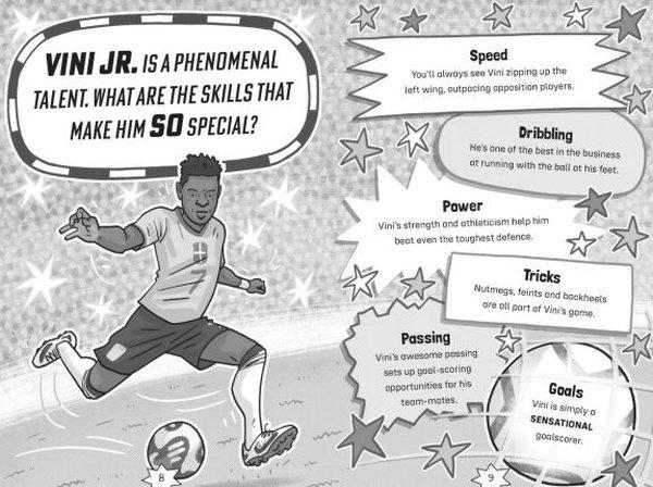 Football Superstars: Vinicius Jr Rules | Hachette Children (İnce Kapak)  - Resim 3