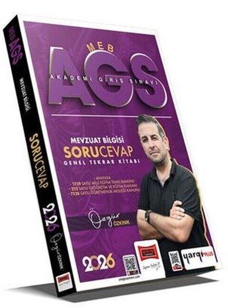 2026 MEB - AGS Mevzuat Bilgisi Soru - Cevap Genel Tekrar Kitabı | Yargı Yayınları (İnce Kapak)  - Resim 1