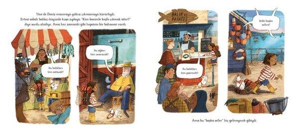 Çok Meşguller Adası | Domingo Yayınevi (İnce Kapak)  - Resim 3