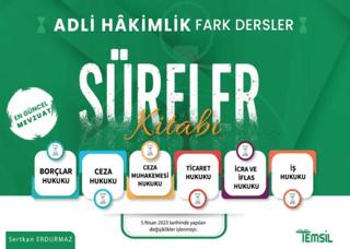 Adli Hakimlik Fark Dersler Süreler Kitabı | Temsil Kitap (Ciltsiz)  - Resim 1