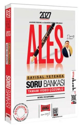 2027 ALES Sayısal Yetenek Tamamı Video Çözümlü Soru Bankası | Yargı Yayınevi (Ciltsiz)  - Resim 1