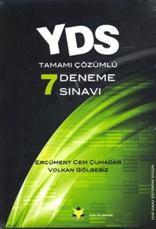 YDS Tamamı Çözümlü 7 Deneme Sınavı