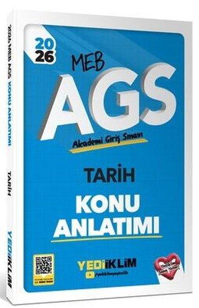 2026 MEB AGS Tarih Konu Anlatımı | Yediiklim Yayınları (İnce Kapak)  - Resim 1