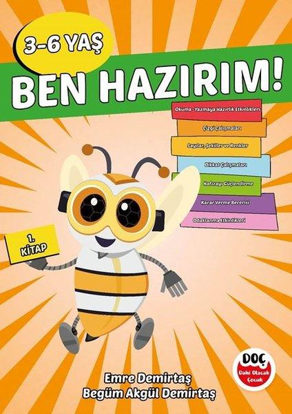 Ben Hazırım! 3 - 6 Yaş 1. Kitap | Dahi Olacak Çocuk Yayınları (İnce Kapak)  - Resim 1