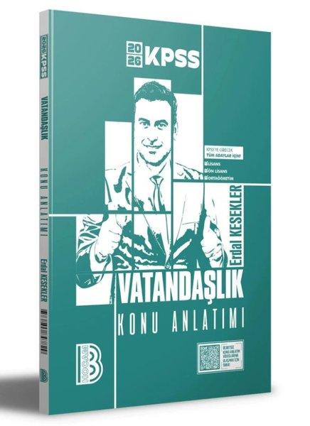 2026 KPSS Vatandaşlık Konu Anlatımı | Benim Hocam Yayınları (İnce Kapak)  - Resim 1