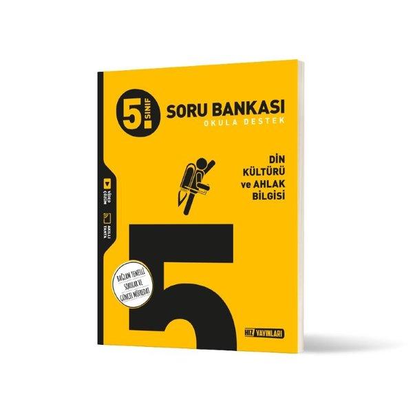 5. Sınıf Din Kültürü Ve Ahlak Bilgisi Soru Bankası | Hız Yayınları (İnce Kapak)  - Resim 1