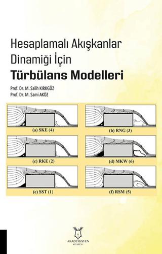 Hesaplamalı Akışkanlar Dinamiği İçin Türbülans Modelleri | Akademisyen Kitabevi (Ciltsiz)  - Resim 1