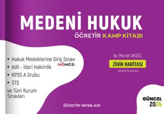 Öğretir Medeni Hukuk Kamp Kitabı | Öğretir Yayınları (Ciltsiz)  - Resim 1