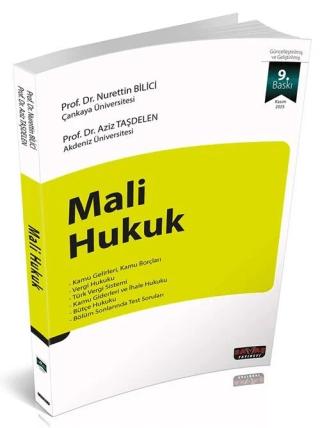 Mali Hukuk | Savaş Yayınevi (Ciltsiz)  - Resim 1