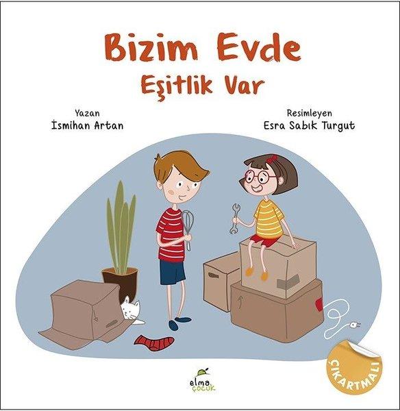 Bizim Evde Eşitlik Var - Çıkartmalı | Elma Yayınevi (İnce Kapak)  - Resim 1