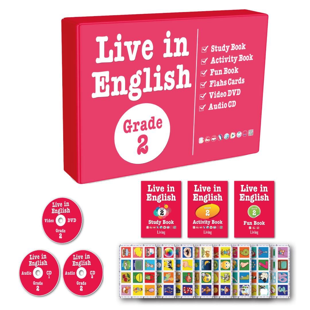 2. Sınıf İngilizce Öğrenme Seti Live in English