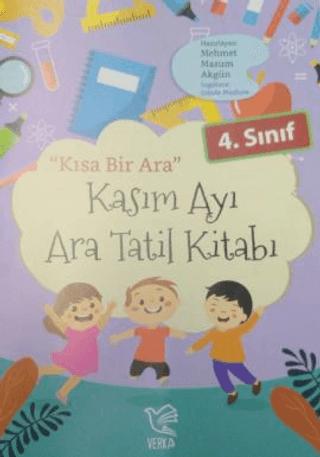 4. Sınıf Kasım Ayı Ara Tatil Kitabı | Verka Yayınları (Ciltsiz)  - Resim 1