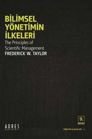 Bilimsel Yönetimin İlkeleri | Adres Yayınları (Ciltsiz)  - Resim 1