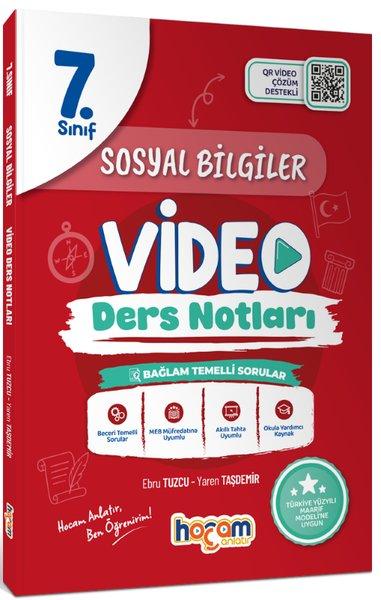 7.Sınıf Sosyal Bilgiler Video Ders Notları | Hocam Anlatır Yayınları (İnce Kapak)  - Resim 1