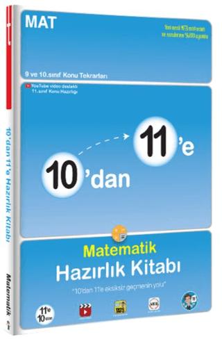 10'dan 11'e Matematik Hazırlık Kitabı | Tonguç Akademi (Ciltsiz)  - Resim 1