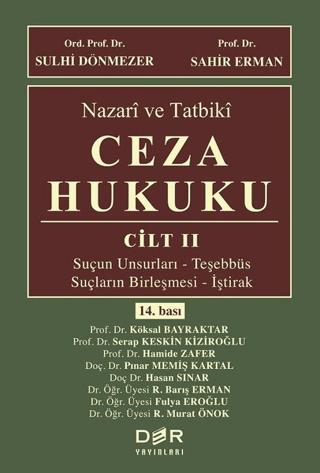 Nazari ve Tatbiki Ceza Hukuku Cilt 2
