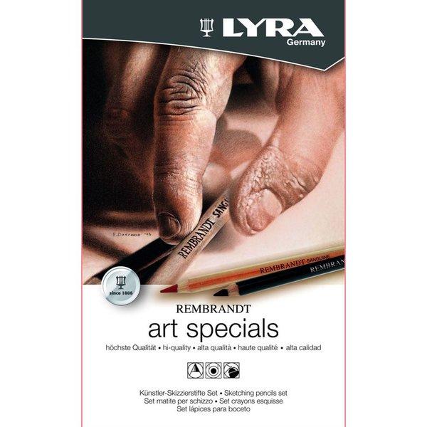 Lyra Rembrandt Polycolor 12 Renk Kuru Boya Kalemi Metal Kutu