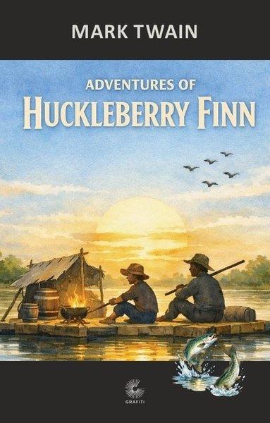 Adventures of Huckleberry Finn | Grafiti Yayınları (İnce Kapak)  - Resim 1