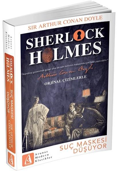 Sherlock Holmes-Suç Maskesi Düşüyor | Arunas Yayıncılık (İnce Kapak)  - Resim 1