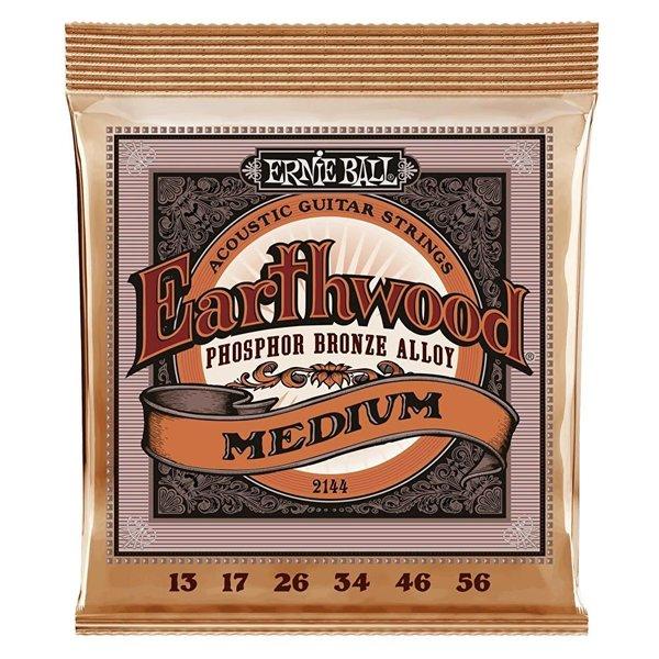 Ernie Ball Earthwood Medium Phosphor Bronze 13-56 Akustik Gitar Teli