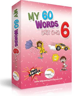 My 60 Words - 6 (Unit 1-5) | Lingus Education Group - Resim 1