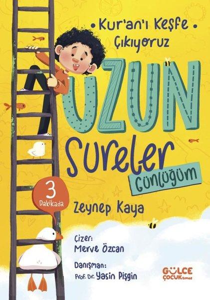 3 Dakikada Uzun Sureler Günlüğüm - Kur'an'ı Keşfe Çıkıyoruz - Fleksi Kapak | Gülce Çocuk (Ciltli)  - Resim 1