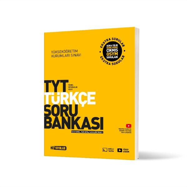 TYT Türkçe Soru Bankası | Hız Yayınları (İnce Kapak)  - Resim 1